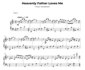 My Heavenly Father Loves Me Sheet Music (Digital PDF)