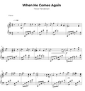 When He Comes Again Sheet Music (Digital PDF)